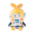 Vocaloid Miku Luka Rin Moeyu Miku Merch Synthwave Wings Series Cute Sitting Plush Doll
